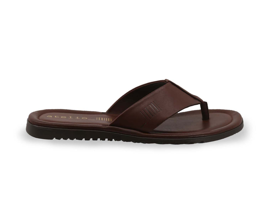 Sandalia Flip Flop de Piel Hawaii 10102